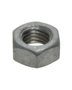 M6 x 1.00p Metric Coarse Galvanised Class 8 Hex Full Nut High Tensile AS1112