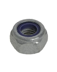 1/2" x 12 TPI BSW Coarse Mechanical Galvanised Grade 2 Hex Nyloc Nuts Low Tensile IFI-100NE