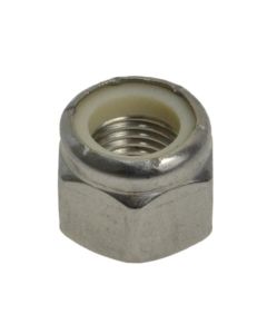 #10-32 (3/16") x 32 TPI UNF Fine Stainless A2-70 G304 Hex Nyloc Nuts NM Series