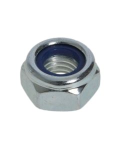 M33 x 3.50p Metric Coarse Zinc Class 6 Hex Nyloc Nuts High Tensile DIN 985