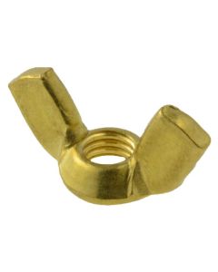 1/8" x 40 TPI BSW Coarse Brass Wing Nuts Low Tensile UNI 5448