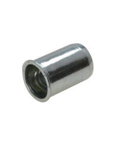 M3 x 0.50p x 9mm Metric Coarse Zinc Silver Nutsert Countersunk Round Open Smooth Grip Range 0.5 - 1.5mm