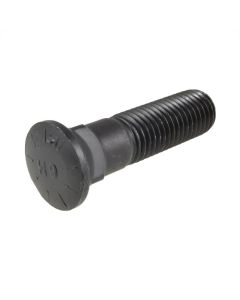 5/8" x 11 TPI UNC Coarse Plain Black Uncoated Raised Head Plow Bolt Only High Tensile Hobson