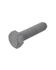 M6 x 1.00p Metric Coarse Galvanised Hex Set Screw / Hex Bolts Class 8.8 High Tensile AS 1110.2