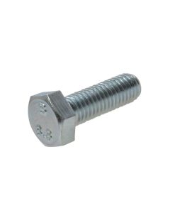 M10 x 1.50p Metric Coarse Zinc Hex Set Screw / Hex Bolts Class 8.8 High Tensile AS 1110.1