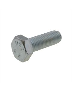 M20 x 1.50p Metric Fine Zinc Hex Set Screw / Hex Bolts Class 8.8 High Tensile AS 1110.1