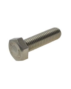 M16 x 2.00p Metric Coarse Stainless A2-70 G304 Hex Set Screw / Hex Bolts DIN 933