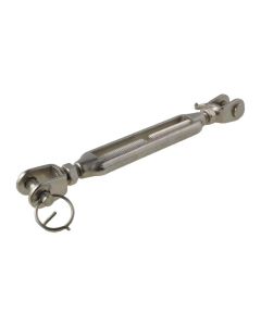 M5 x 125mm Stainless A4-70 G316 Jaw & Jaw Turnbuckles