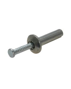 5mm x 22mm Zinc Metal Mushroom Knock In Pin Anchors