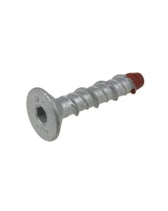 M6 x 50mm Galvanised Countersunk (5mm In/Hex) Xbolt Screwbolt Anchors