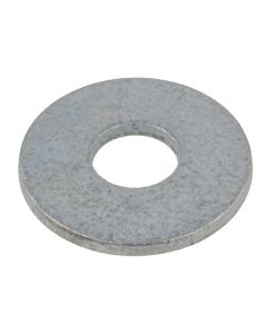 M6 (1/4") x 19mm x 1.6mm Galvanised Heavy Extra Large Mudguard Fender Washers Low Tensile HEC Standard