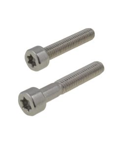 M4 x 0.70p Metric Coarse Stainless A2-70 G304 Cap Torx (T20) Machine Screws ISO 14579