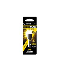 3/8" x 45mm Alpha ThunderMAX Impact Nutsetter Power Driver Bit - 1 Pack Carded CNS3845SM