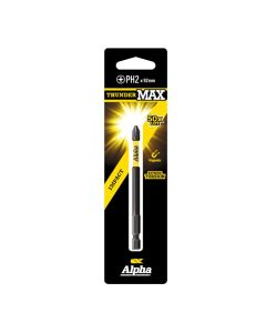 PH2 x 92mm Alpha ThunderMAX Impact Phillips Power Driver Bit - 1 Pack Carded CPH292SM