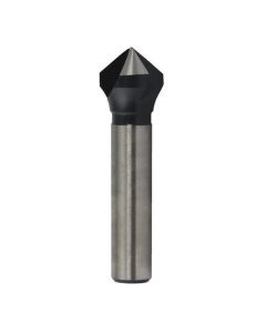 12.4mm x 54mm HSS Cobalt 3 Flute 90° Countersink Bit (Range: 2-12.4mm) Alpha CS3-12.4