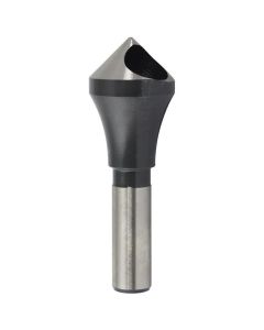 21.5mm x 64.5mm HSS Cobalt Cross Hole 90° Deburrer Countersink Bit (Range: 8-19mm) Alpha CSCH-21