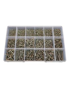 890 Piece 4g 6g 8g 10g Pan Self Tapper Screw Stainless G304 Assortment Grab Kit116