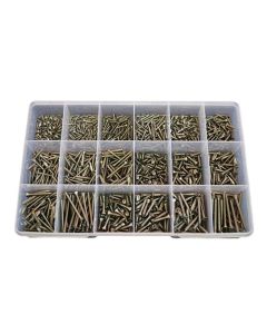 1010 Piece 4g 6g 8g 10g Countersunk Self Tapper Screw Stainless G304 Assortment Grab Kit117