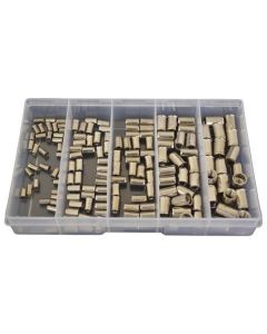 155 Piece M3 M4 M5 M6 M8 Countersunk Nutsert Stainless G304 Assortment Grab Kit119