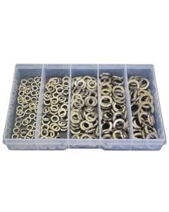 225 Piece M5 M6 M8 M10 M12 Spring Washer Stainless G304 Assortment Grab Kit133