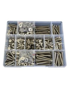 840 Piece M5 M6 Countersunk Socket Nut Washer Stainless G304 Assortment Grab Kit14