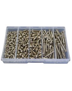 370 Piece 8g Pan Self Tapper Screw Stainless G304 Assortment Grab Kit152