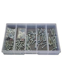 345 Piece M3 Socket Cap Nut Washer High Tensile Zinc Assortment Grab Kit158