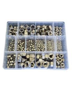 230 Piece M3 M4 M5 M6 M8 M10 M12 Hex + Nyloc Stainless G316 Assortment Grab Kit15