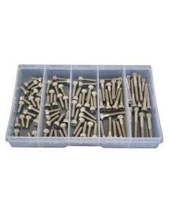 90 Piece M5 Socket Cap Stainless G304 Assortment Grab Kit160