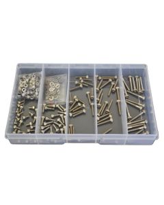 345 Piece M3 Socket Cap Nut Washer Stainless G304 Assortment Grab Kit161