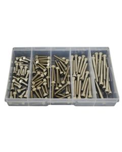 100 Piece 10-24 (3/16") Socket Cap Stainless G304 Assortment Grab Kit174