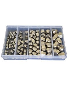 90 Piece M5 M6 M8 M10 M12 Dome Nut Stainless G304 Assortment Grab Kit177