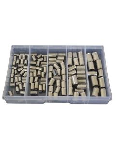 120 Piece M4 M5 M6 M8 M10 Countersunk Nutsert Stainless G304 Assortment Grab Kit181