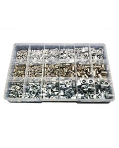 720 Piece M3 M4 M5 M6 M8 M10 Nutsert Zinc Aluminium Stainless G304 Assortment Grab Kit193