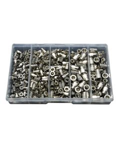 350 Piece M3 M4 M5 M6 Large Flange Nutsert Stainless G304 Assortment Grab Kit194