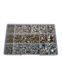 720 Piece M3 M4 M5 M6 M8 M10 Nutsert Zinc Aluminium Stainless G304 Assortment Grab Kit199