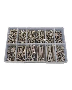 520 Piece M8 Bolt Nut Washer Stainless G316 Assortment Grab Kit248