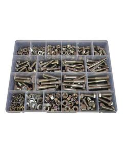 415 Piece M10 M12 Bolt Nut Washer Stainless G304 Assortment Grab Kit281