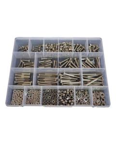 540 Piece M6 M8 Bolt Nut Washer Stainless G316 Assortment Grab Kit286