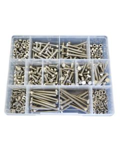 860 Piece M5 Bolt Nut Washer Stainless G316 Assortment Grab Kit32