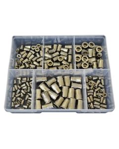 175 Piece M3 M4 M5 M6 M8 M10 Large Flange Nutsert Stainless G304 Assortment Grab Kit41