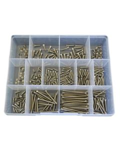 350 Piece 4g 6g Countersunk Self Tapper Screw Stainless G304 Assortment Grab Kit64