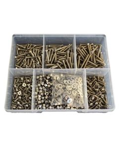 1005 Piece M4 Countersunk Machine Screw Nut Washer Stainless G304 Assortment Grab Kit71