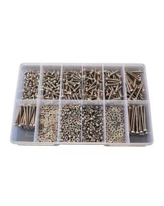 1020 Piece M5 Bolt Nut Washer Stainless G304 Assortment Grab Kit82