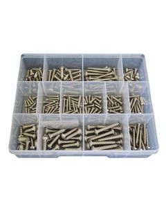 269 Piece 6g 8g 10g 14g Button Post Torx Security Self Tapper Screw Stainless G304 Assortment Grab Kit89