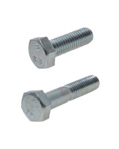 M16 x 2.00p Metric Coarse Zinc Hex Bolts Class 8.8 High Tensile AS 1110.1