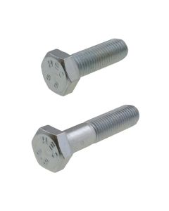 M20 x 1.50p Metric Fine Zinc Hex Bolts Class 8.8 High Tensile AS 1110.1