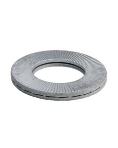 M4 x 9mm x 1.8mm Delta Protekt Zinc Flake Nord-Lock® Large OD Wedge Washers