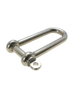 4mm x 32mm Stainless A4-70 G316 Long Dee Shackles