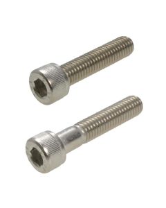 M3 x 0.50p Metric Coarse Stainless A4-70 G316 Socket (2.5mm Key) Head Cap Screws DIN 912